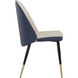 Kline Dillon Cream / Dillon Thunder Dining Chair
